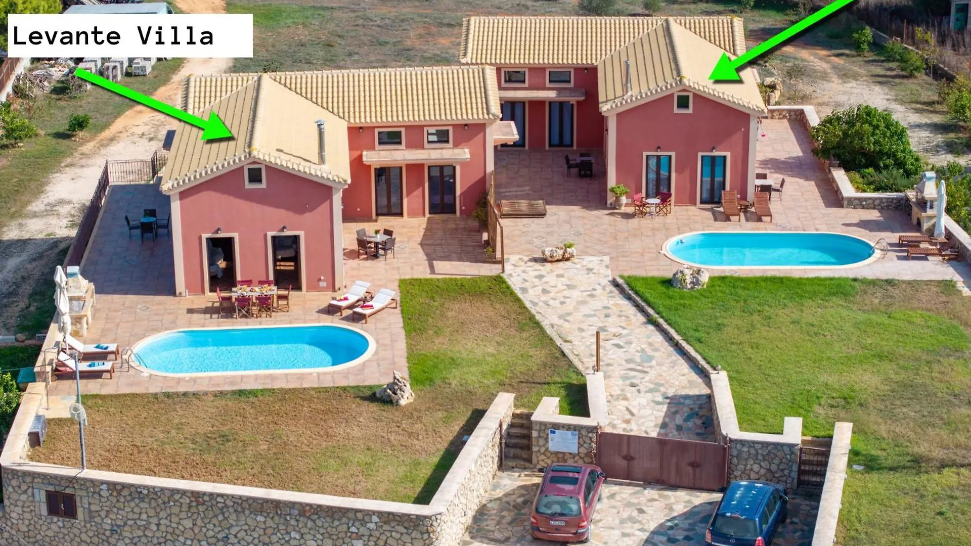 Panorama View Villas - Villa Ostria And Levante Fokata